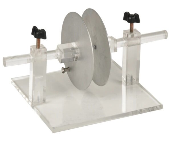 AEPINUS CONDENSER ON ACRYLIC BASE - PARALLEL PLATE