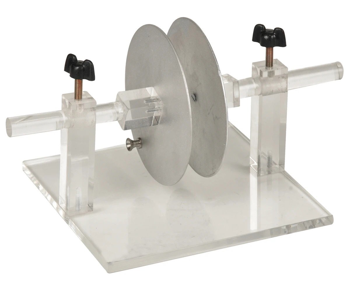 AEPINUS CONDENSER ON ACRYLIC BASE - PARALLEL PLATE